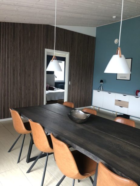 Akustikpanel m. Valnød finer