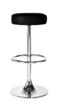 24-CLASSIC Barstol med crome Stel