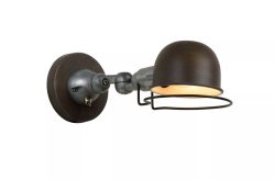 78-HONORE Wall, 1xE14, Rust Brown