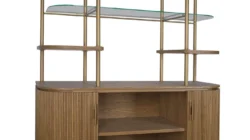 Salerno Wall-cabinet med messingstel Salerno Wall-cabinet med messingstel